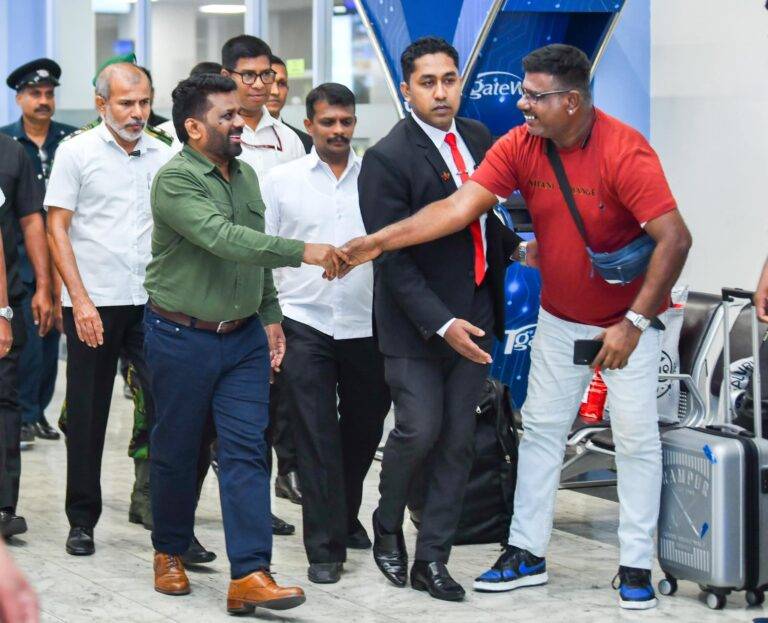 අදින් ඇරඹෙන ජනපති අනුරගේ එක්සත් අරාබි එමීර් රාජ්‍යය සංචාරය!