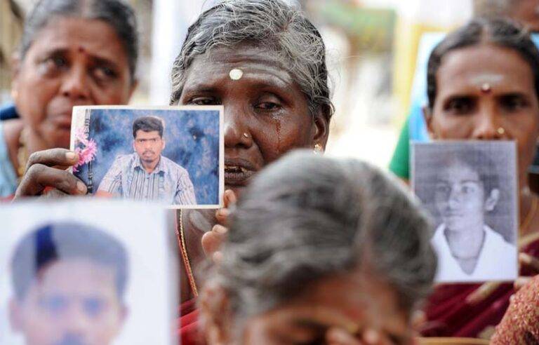 අතුරුදන්වූවන්‍ගේ දෙමළ මව්වරුන් පෙබරවාරි 4 (නිදහස් දිනය) කළු දිනයක් ලෙස ප්‍රකාශයට පත්කරයි !