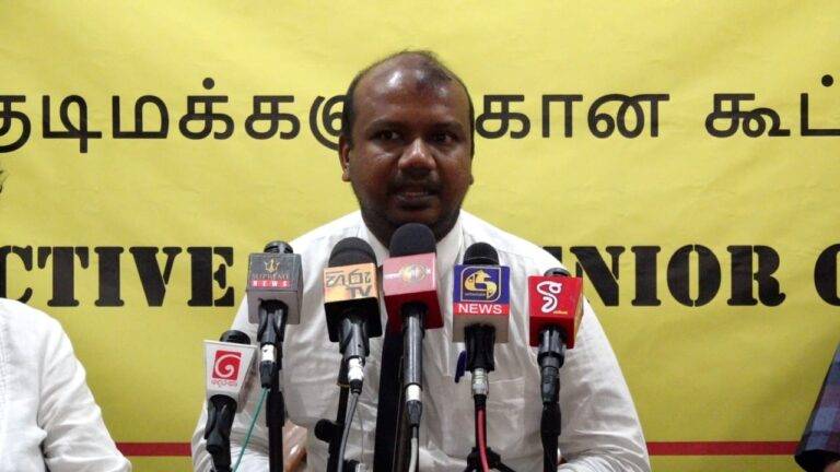 දැන් ලංකාවේ ජේශ්ඨ පුරවැසියෝ ඉන්නේ කබලෙන් ළිපට වැටිලා – ජන අරගල සන්ධානය