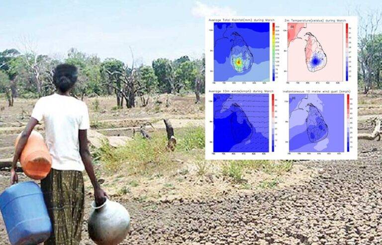 මෙවර මාර්තු අප්‍රේල් “නියඟයක් එනවා” කියන්නෙ ඇත්තද ?