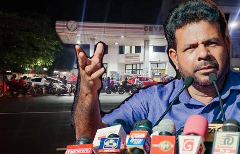 චූටි චූටි දේවල් වෙනවා. ඕවා ජාතික ප්‍රශ්න නෙවෙයි – තෙල් පෝලිම් ගැන ඇමති නාමල් කියන කතාව
