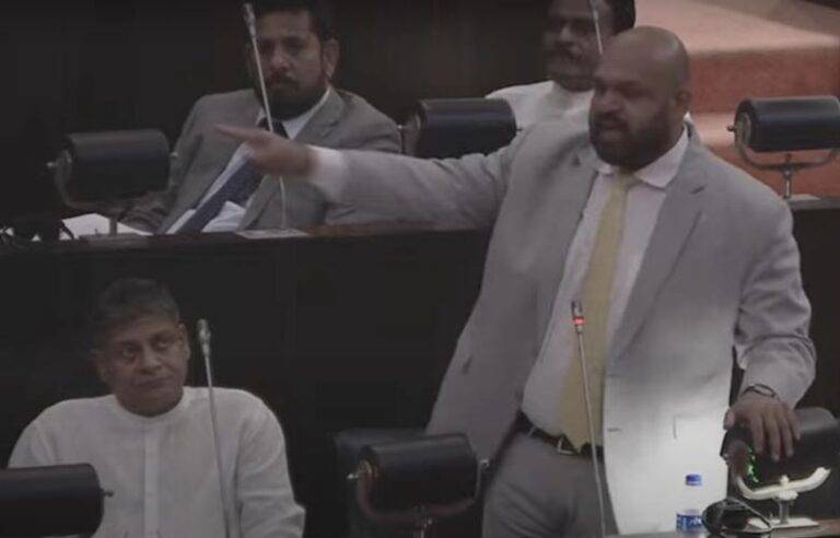 ආණ්ඩුව බටලන්ද වාර්තාව සභාගත කළේ පෙරටුගාමීන්ට බයේ. මේකෙන් මොකුත්ම වෙන්නෑ – රාසා කැට තියා කියයි