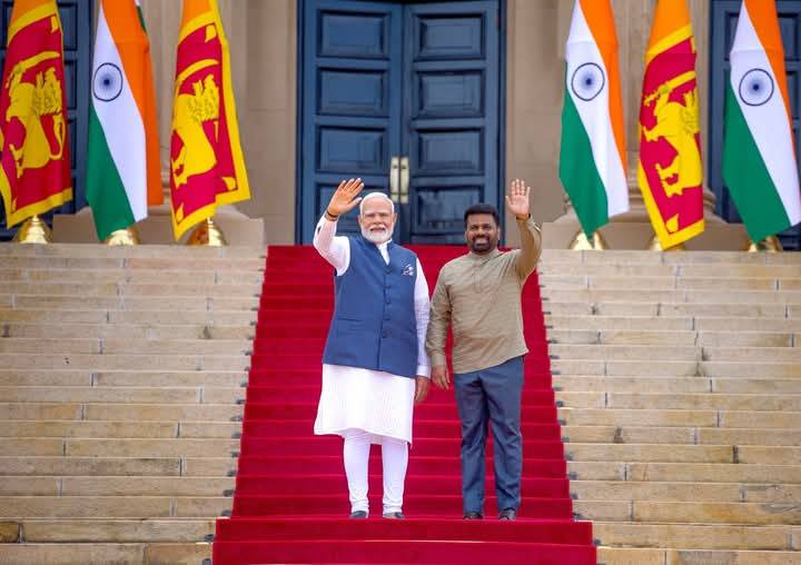 “සියවස් මිතුදමක සෞභාග්‍යමත් අනාගතයකට බැඳීමක්” :අගමැති මෝදි ජනපති කාර්යාලයට!