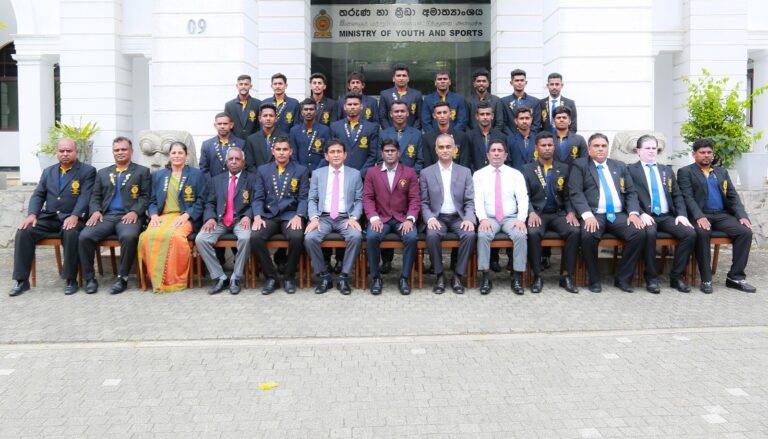 AHF cup යන්න පෙර නියෝජ්‍ය ඇමතිගේ ආශිර්වාදය ලබා ගැනීම