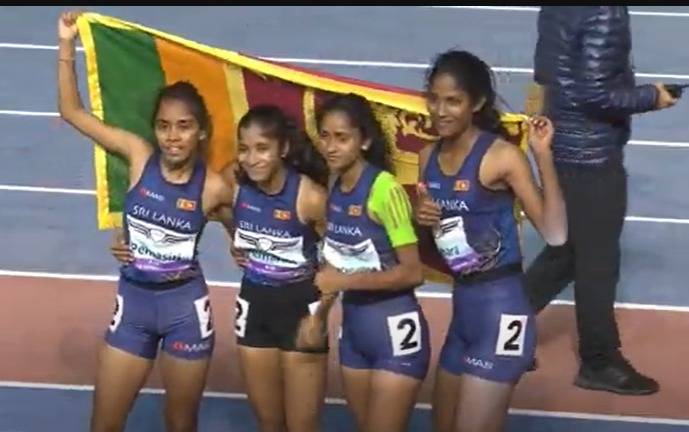 (BREAKING)නෙහාරා,ධනංජනා,සංසලා සහ තරුශි මෙඩ්ලි සහය රිදී පදක්කම ශ්‍රී ලංකාවට