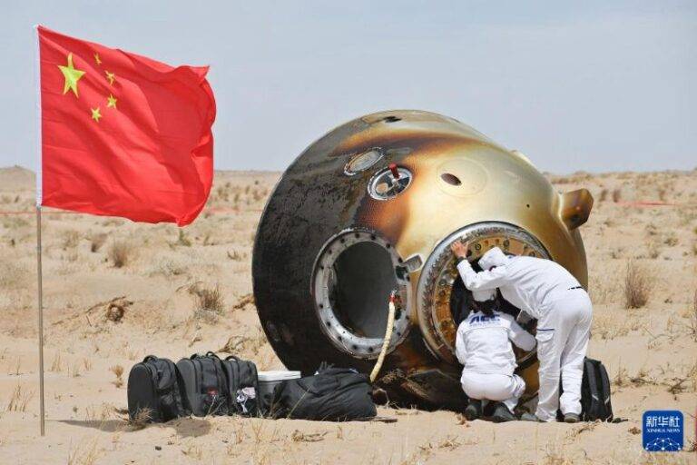 චීනයේ Shenzhou -19 අභ්‍යවකාශ මෙහෙයුම සාර්ථක වේ