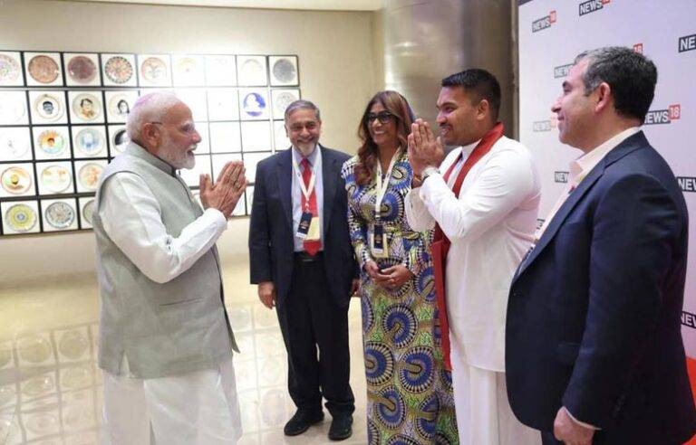 නාමල් ඉන්දීය අග්‍රාමාත්‍ය මෝදි හමුවෙයි !