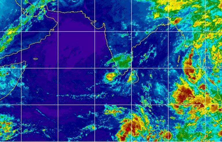 අද (15) දවසේ තද වැසි ඇතිවන ප්‍රදේශ මෙන්න