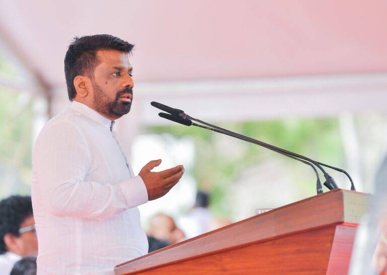 මතු පරපුර මත්ද්‍රව්‍යවලින් බේරා ගැනීමේ වගකීම සහතික වශයෙන්ම ඉටු කරනවා – ජනපති අනුර
