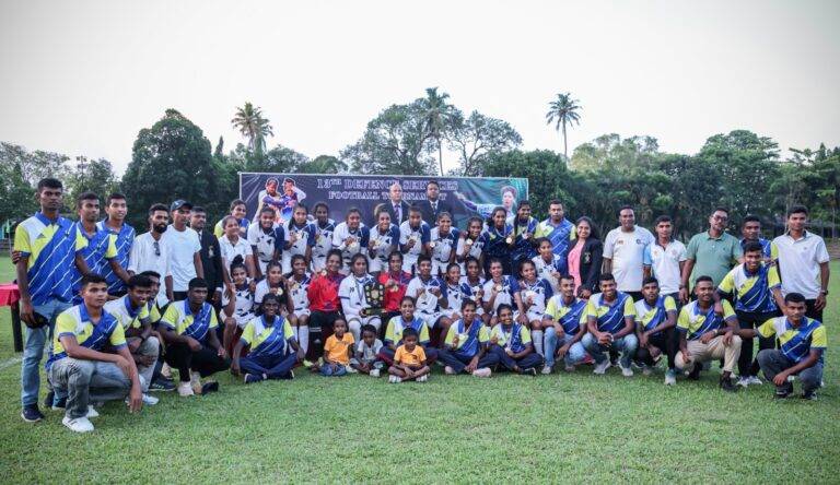 ආරක්ෂක සේවා පාපන්දු කාන්තා ශුරතාවය ගුවන් හමුදාවට.