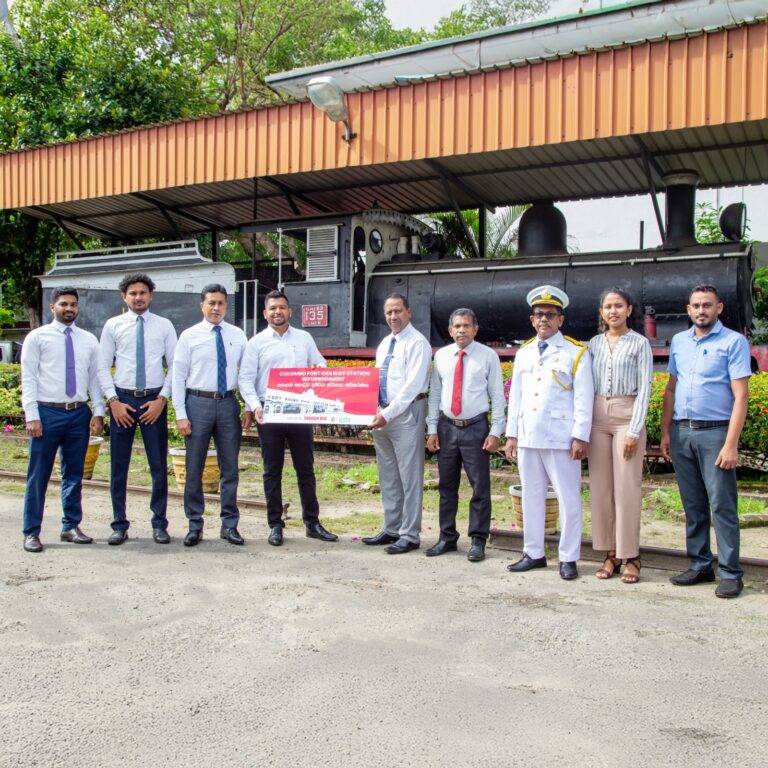 ශ්‍රීලංකා දුම්රිය සේවය සතු දුම්රිය ස්ථාන නවීකරණයට ෆැෂන්බග් අනුග්‍රකත්වය දෙයි!
