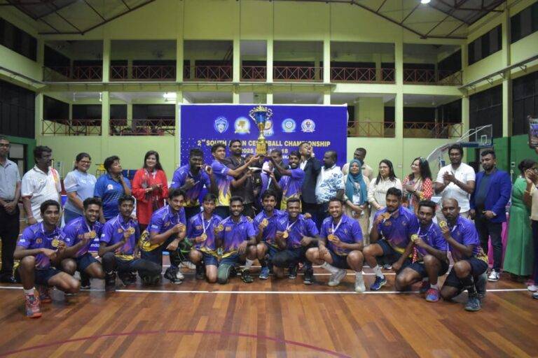 ලංකාවට ඔබින ක්‍රීඩාවක ජාත්‍යන්තර ජයග්‍රහණ සමඟින් දකුණු ආසියානු සෙස්ටොබෝල් කාන්තා පිරිමි සූරතා දෙකම ලංකාවට