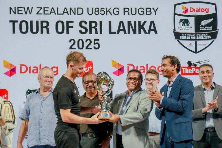 නවසීලන්තයට එරෙහි ශ්‍රී ලංකා සටන සහ පැලවත්ත සහ ප්‍රභූත්වයේ රගර් දෝලනය