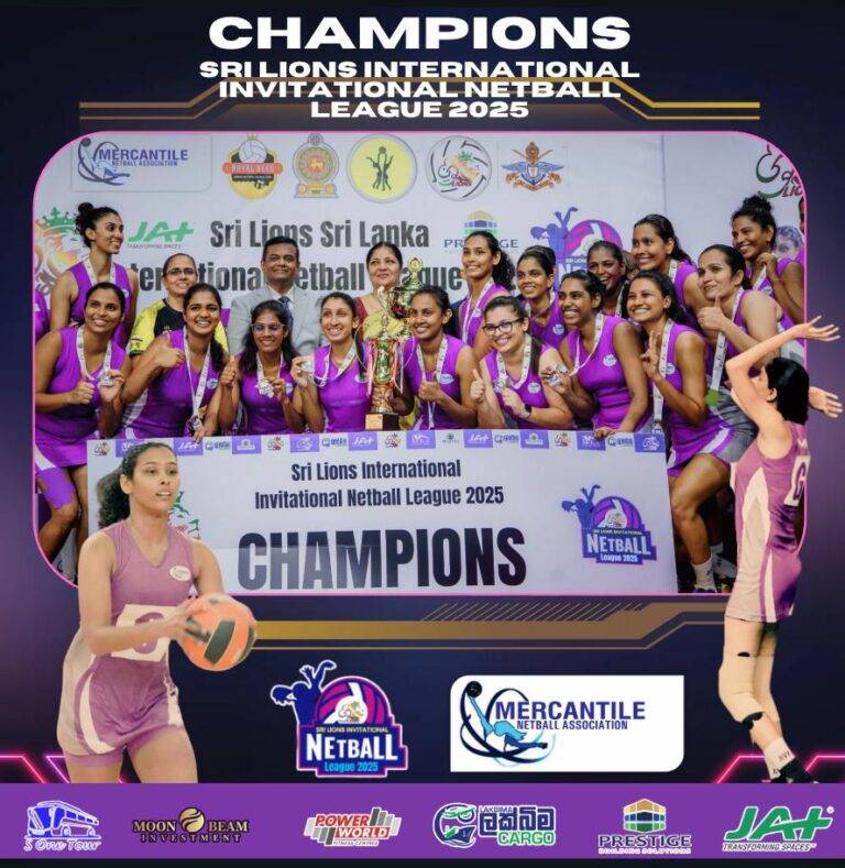 ශ්‍රී ලයන්ස් ජාත්‍යන්තර සූරතාවය වෙළද සේවා කණ්ඩායමට