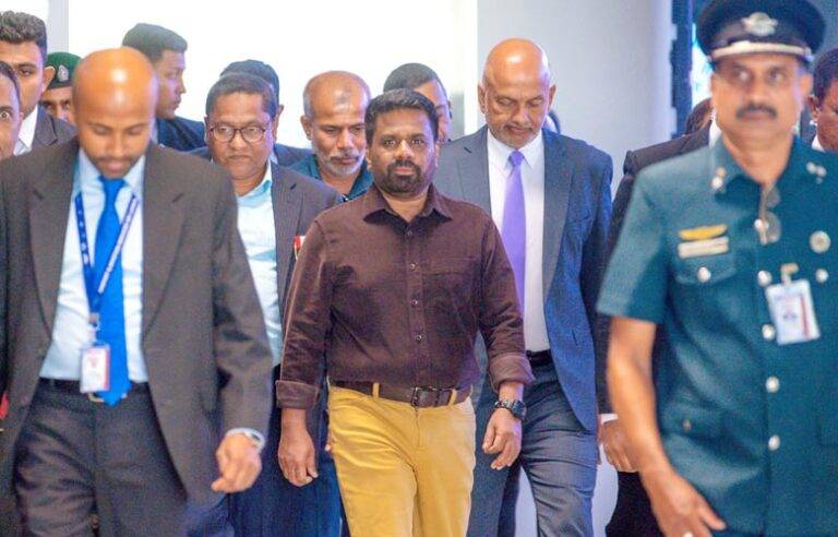 ජනපති අනුර යළි දිවයිනට