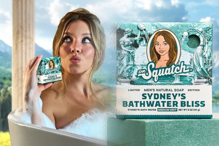 ඔන්න! “Sydney Sweeney” රසිකයන්ට ඇයගේ නාන වතුරෙන් හඳපු සබන් කැටයක්!