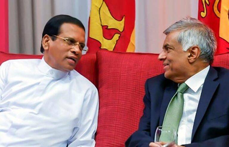 රනිල් – මෛත්‍රී හමුවක් මල්පාරේ. සාකච්ඡා සාර්ථකයි ලු !