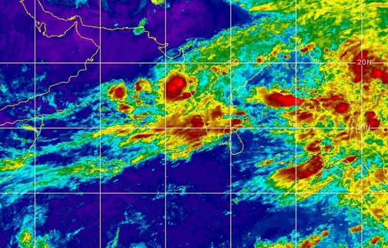 අද (24) දවසේ තද වැසි සහ තද සුළං ඇතිවන ප්‍රදේශ මෙන්න