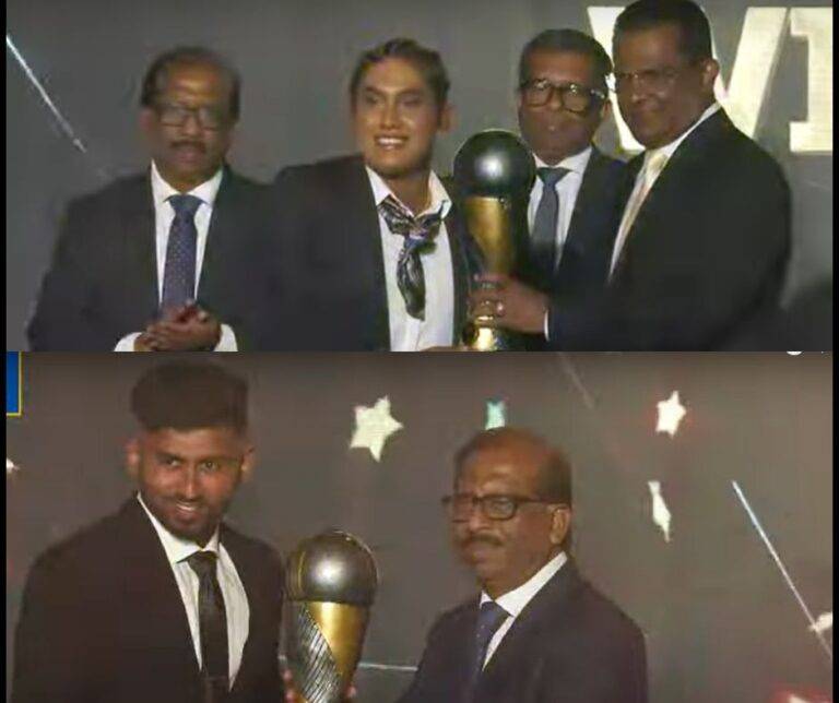 චමරිමය රැයක් වූ අසිරිමත් ක්‍රිකට් සම්මාන උළෙල