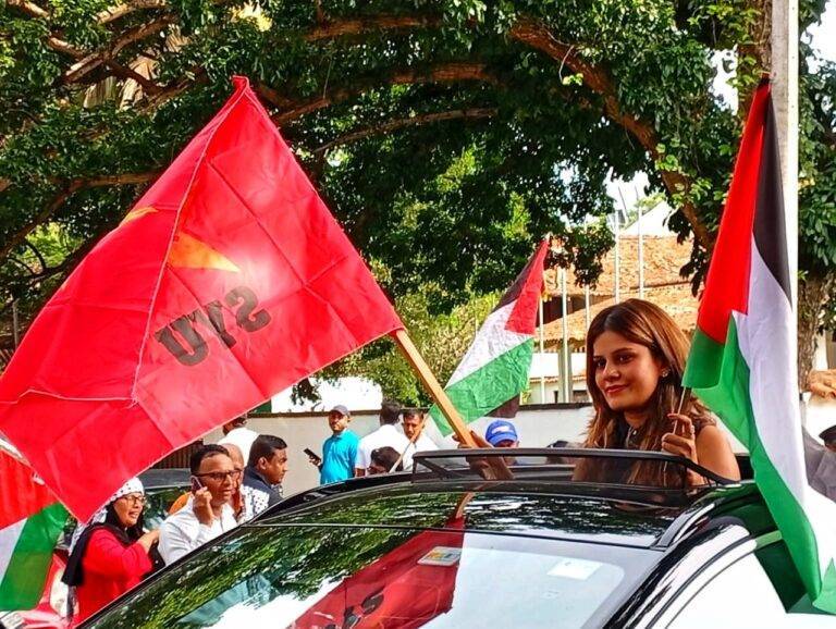 ලෝක ජනමතයට හිස නමා පලස්තීනයට ජීවත් වීමට ඉඩ දෙනු – යතුරු පැදි පෙළපාලියක්! (PHOTO STORY)
