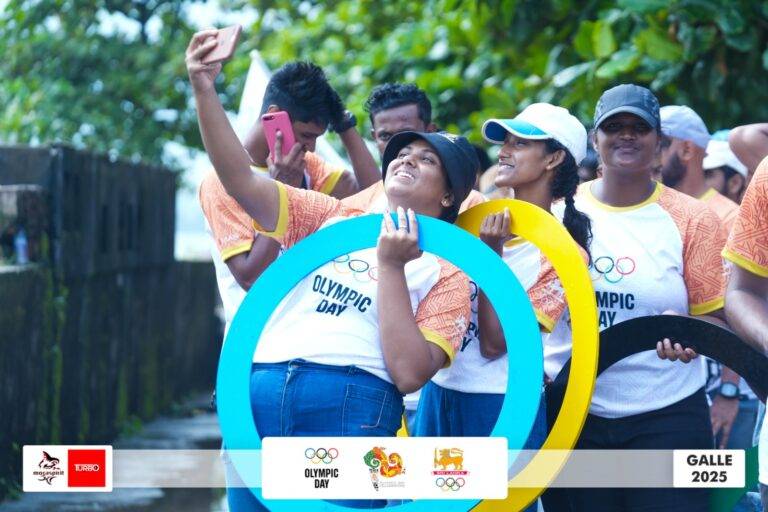 ගාලු පුර ක්‍රීඩා සහ සංස්කෘතික මුසුවකින් හැඩ කළ ඔලිම්පික් දින උළෙල
