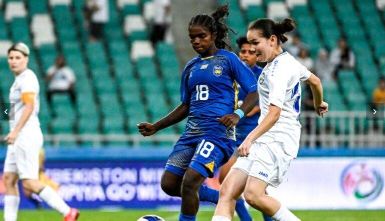 කාන්තා පාපන්දු පරාජයන් හී ඇත්තේ දොස්වලට වඩා හිස්