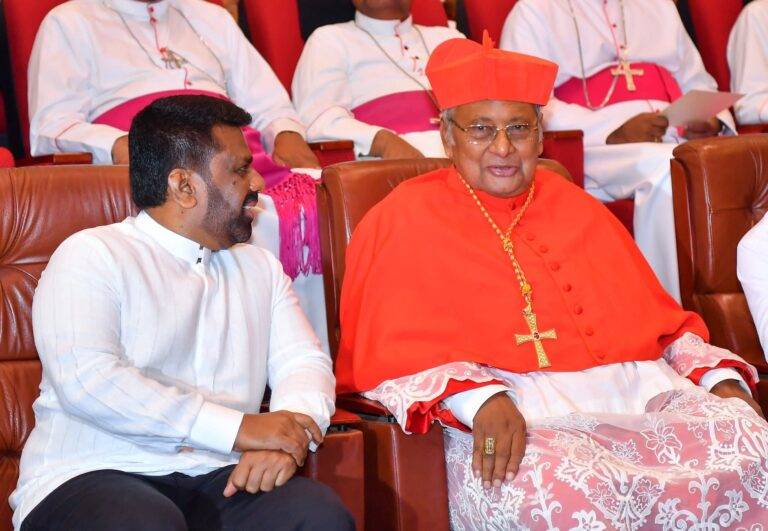 අතිඋතුම් මැල්කම් කාදිනල් රංජිත් හිමිපාණන් සැබෑ මානව හිතවාදියෙක්  – ජනපති අනුර