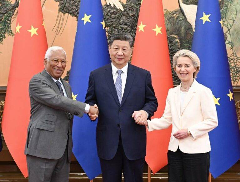 චීන ජනපති සහ යුරෝපා සංගම් නායකයින් අතර හමුවක්!