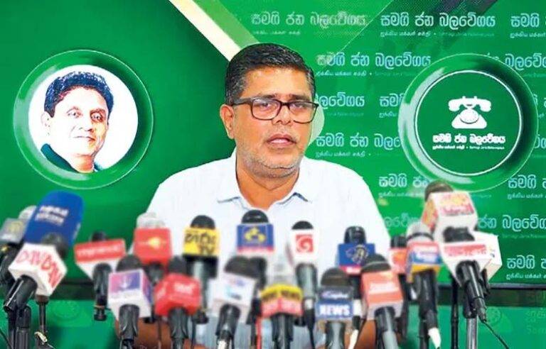 විපක්ෂ නායක මාරුකිරීමට කිසිම රහස් සාකච්ඡාවක් නෑ. සජබට එහෙම අවශ්‍යතාවකුත් නෑ – මුජිබර්