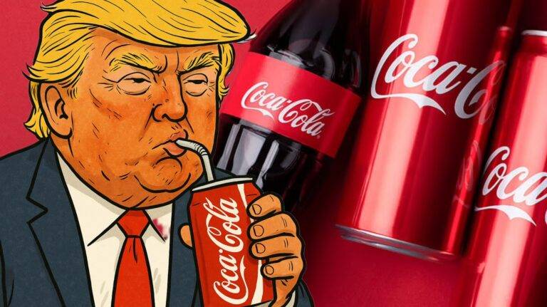 ඇමෙරිකාවේ Coca-Cola වල අමුද්‍රව්‍ය ගැන ට්‍රම්ප්ගේ ඇහැ ගැටෙයි!