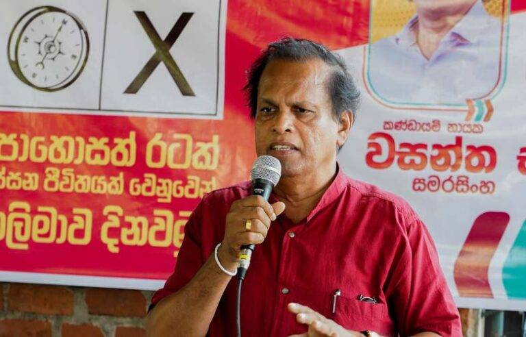අපිට ලැබුණේ දෙකොන පත්තුවෙන විලක්කුවක්. එකපාර සියලු ප්‍රශ්න විසඳන්න බෑ. අපි ඇලඩින්ලා නෙවෙයිනෙ – මන්ත්‍රී සේන