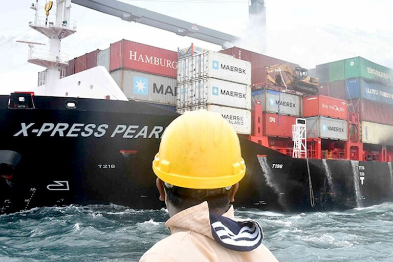 X-Press Pearl නඩු තීන්දුව: සමාගම වහල, වන්දි ගෙවන්නේ කොහොමද?