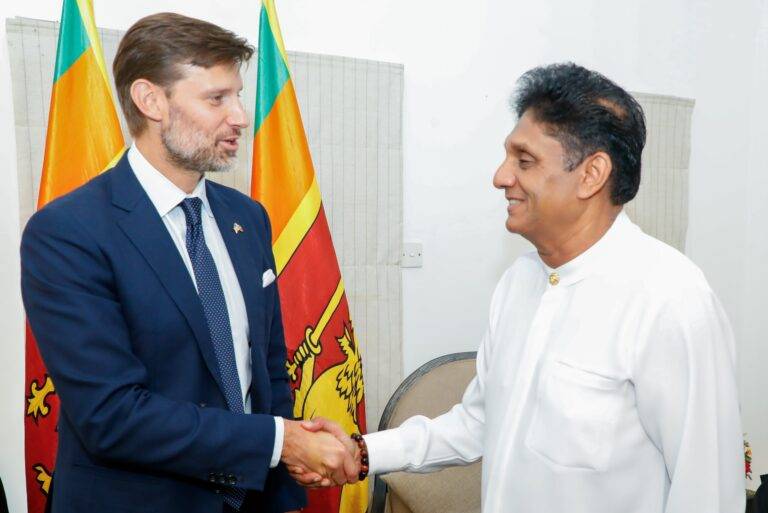 බදු සහන අපේක්ෂාවෙන් විපක්ෂ නායක හා ඇමරිකානු මන්ත්‍රී මණ්ඩලයක් අතර හමුවක්!