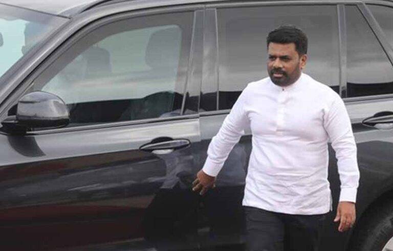 ජනපති අනුරගේ දේශීය සංචාර ගැන තොරතුරු දෙන්න බෑ කියයි !
