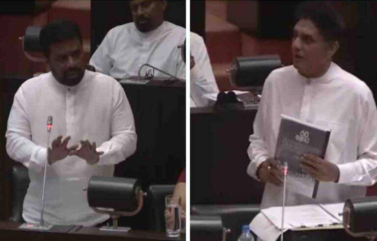 හීනෙන් බයවෙලා වගේ ජනාධිපතිවරයා කතා කළාට ආර්ථිකය ගැන අබමල් රේණුවක් සඳහන් කළේ නැහැ – විපක්ෂ නායක සජිත්