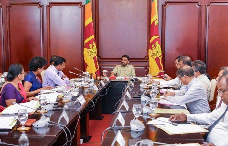 වැවිලි හා ප්‍රජා යටිතල පහසුකම් අමාත්‍යාංශයට අදාළ 2026 අයවැය පූර්ව සාකච්ඡාව ජනපතිගේ ප්‍රධානත්වයෙන්
