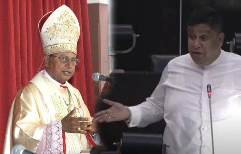 හොඳ වෙලාවට අපේ කාදිනල්තුමා පාප් වුණේ නෑ. නැත්නම් මේකත් වතිකානුවක් වෙනවා – චාමර සම්පත්
