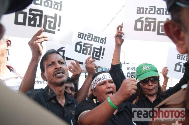 රනිල් හදපු විරෝධය! (PHOTOS)