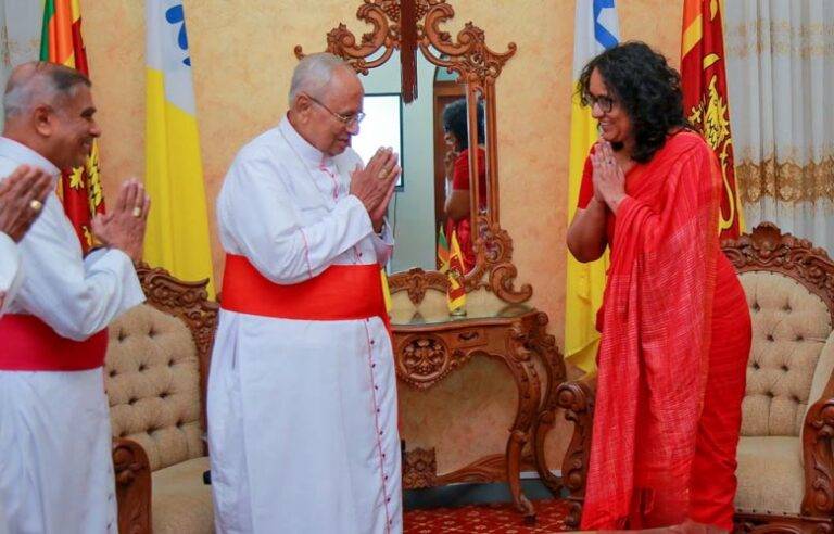 අධ්‍යාපන ප්‍රතිසංස්කරණ ගැන අගමැති හරිනි සහ කාදිනල් හිමි අතර සාකච්ඡාවක්