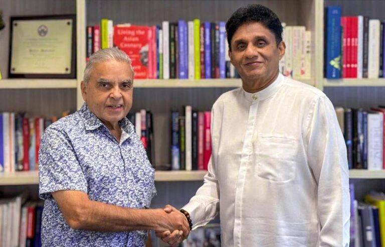 විපක්ෂ නායක සජිත් සිංගප්පූරුවට – කිෂෝර් මහබුබානි හමුවෙයි !