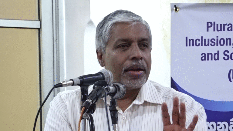 වාර්ගිකව බෙදිලා ඉදිරියට යන්න බැහැ.ශ්‍රී ලාංකීය ජාතියක් ලෙස ගොඩනැගෙමු!