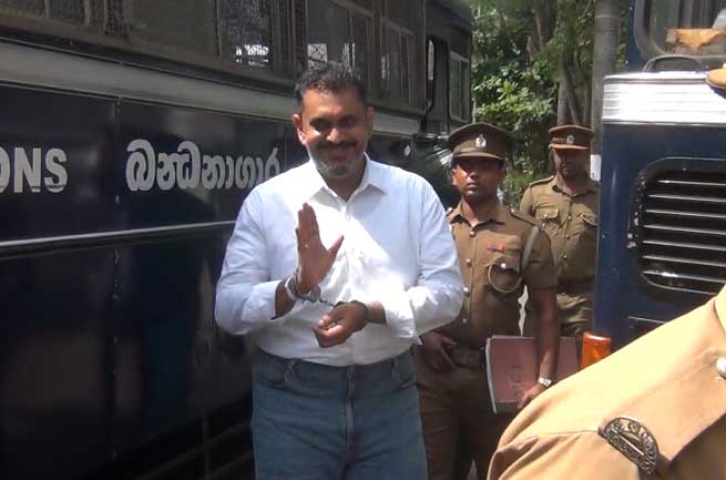 රතන හිමි ඇප මත නිදහස් වෙද්දී ශෂීන්ද්‍ර තවදුරටත් රිමාන්ඩ්!