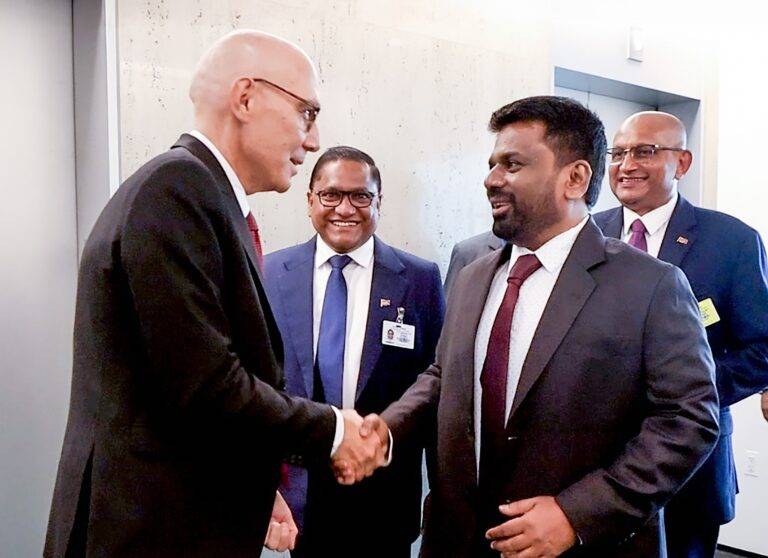 Volker Türk සහ ජනපති අනුර අතර හමුවක්!