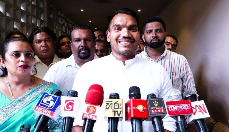 සන්ධානගතවීමක් නෑ. මර්දනයට එරෙහිව එකතුවීමක් පමණයි – නාමල්