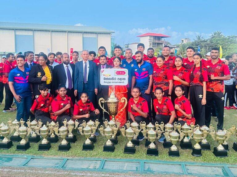 ජාතික ක්‍රීඩා උළෙලක් ඉවරයි – එච්චරයි