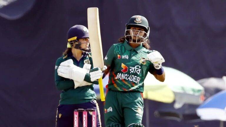 පුහුණු තරගයේ ජය බංගලාදේශයට