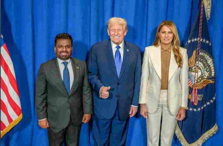 අමෙරිකානු ජනපති සහ ජනපති අනුර අතර සුවිශේෂී හමුවක්!