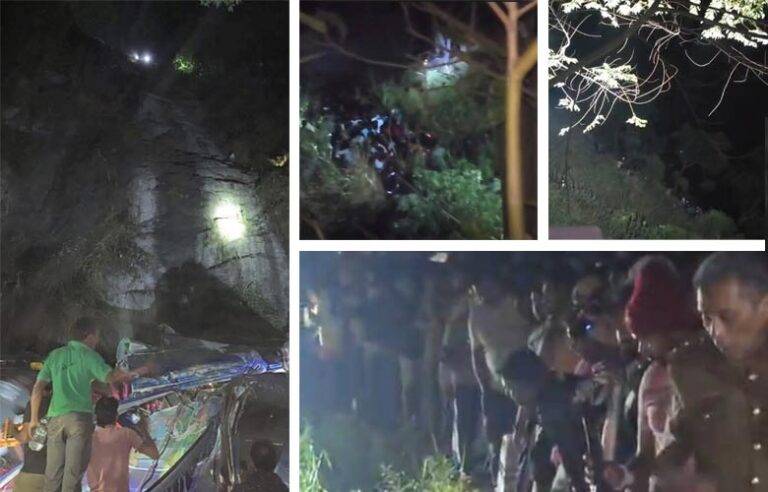 UPDATE : ඇල්ලේ බිහිසුණු බස් අනතුරක්. 15 දෙනෙකු මරුට !