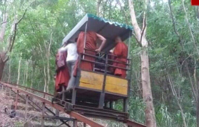 නා උයන ආරණ්‍ය සේනාසනයේ කේබල් ඩක්කුව කඩාවැටීමෙන් භික්ෂූන් වහන්සේලා 07 නමක් අපවත් වෙති !