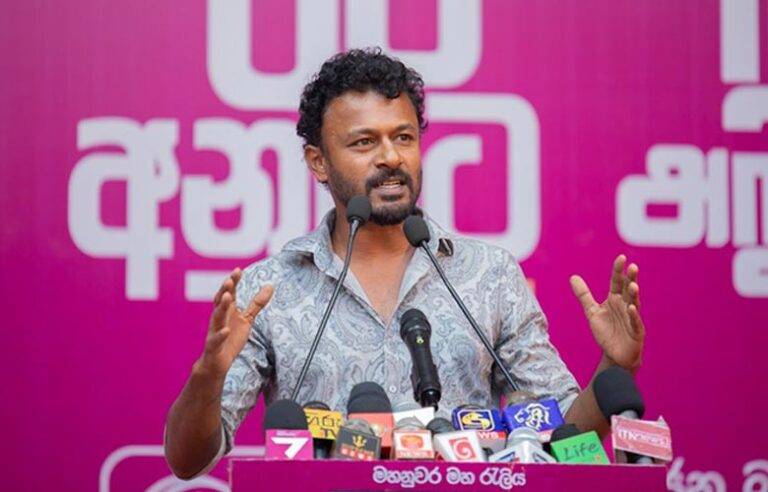 මේ අයිස් මත්ද්‍රව්‍ය සහ පාතාලය අවසන් කරන වැඩේ අපි කරනවා – මන්ත්‍රී මනුවර්ණ